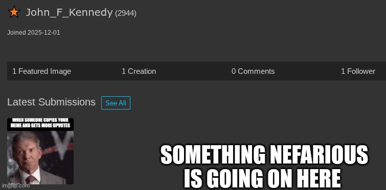 what really makes me suspicious is the no comments | SOMETHING NEFARIOUS IS GOING ON HERE | image tagged in definitely up to no good | made w/ Imgflip meme maker