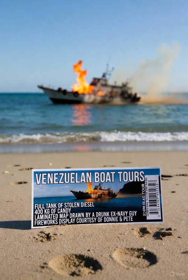 Venezuela Boat Tours Blank Meme Template
