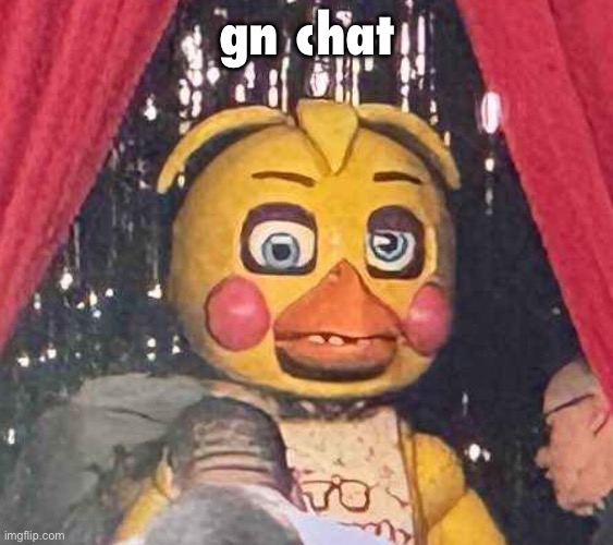 toy chica high on crack | gn chat | image tagged in toy chica high on crack | made w/ Imgflip meme maker