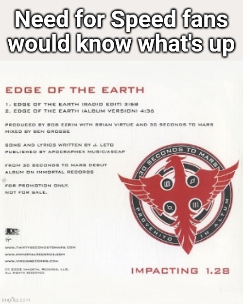 Any NFS Hot Pursuit players or former NFS Hot Pursuit players? | Need for Speed fans would know what's up | image tagged in need for speed | made w/ Imgflip meme maker