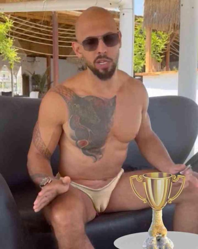 andrew tate is a transgender Blank Meme Template