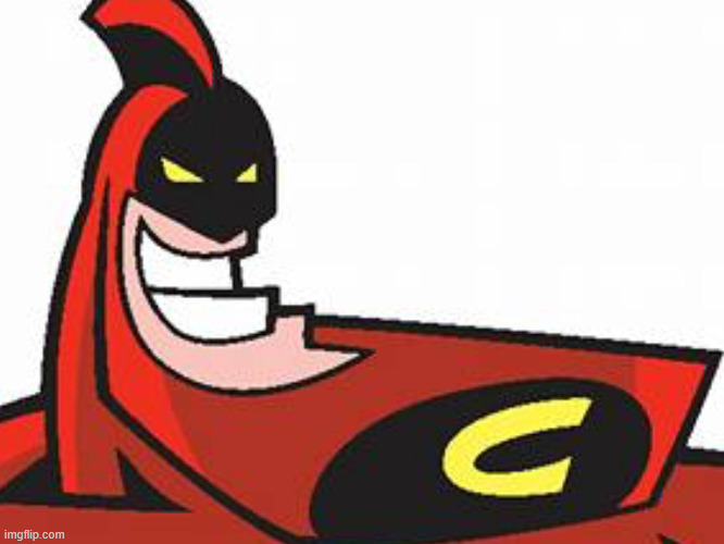 image tagged in the crimson chin | made w/ Imgflip meme maker