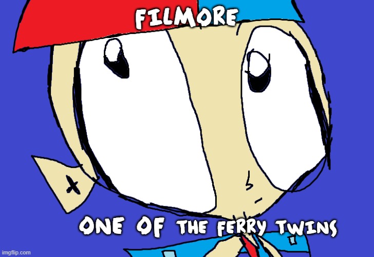 filmore: one of the _____ | FILMORE; ONE OF; THE FERRY TWINS | image tagged in theodoretugboat | made w/ Imgflip meme maker