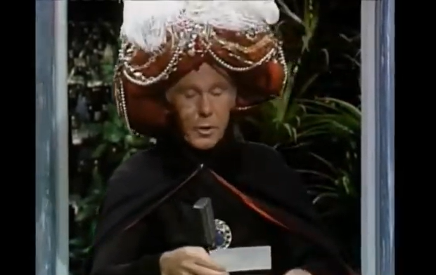 carnak reads Blank Meme Template