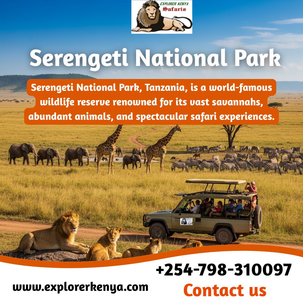 Serengeti National Park Blank Meme Template
