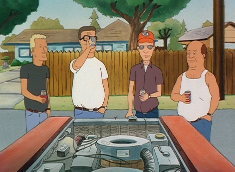 King of the hill truck Blank Meme Template