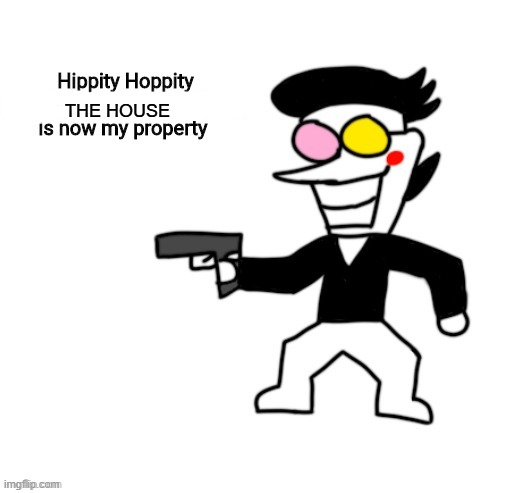 Spamton hippity hoppity | THE HOUSE | image tagged in spamton hippity hoppity | made w/ Imgflip meme maker