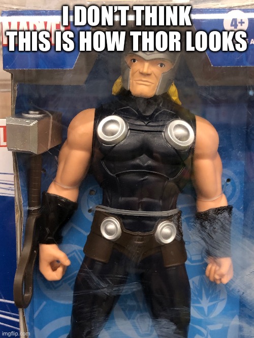 You had one job Marvel One | I DON’T THINK THIS IS HOW THOR LOOKS | image tagged in marvel,thor | made w/ Imgflip meme maker