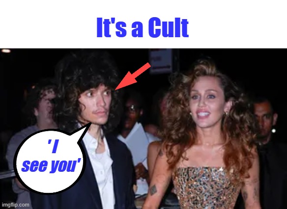 Dem party is a Cult | It's a Cult; ' I see you' | made w/ Imgflip meme maker