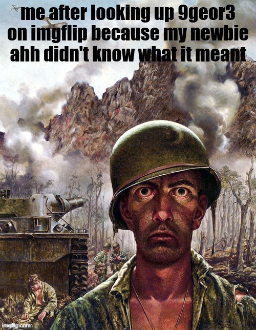 i regret it %1000000000000 | image tagged in 1000 yard stare | made w/ Imgflip meme maker