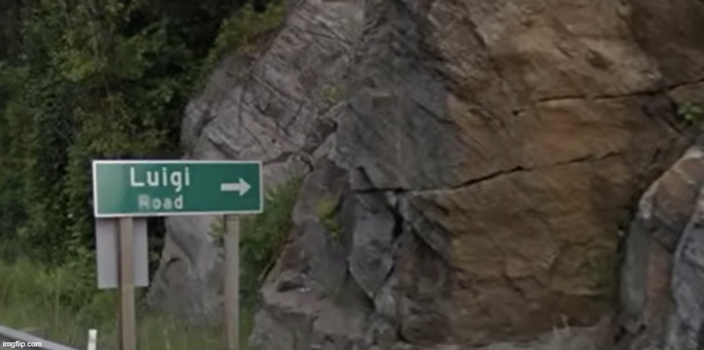 luigi road | image tagged in memes | made w/ Imgflip meme maker
