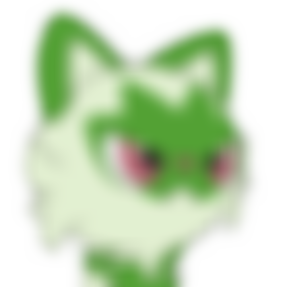 Low Quality Unimpressed Sprigatito Blank Meme Template