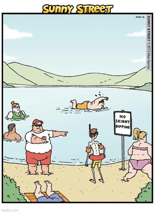 image tagged in comics,sunny street,skinny dipping | made w/ Imgflip meme maker