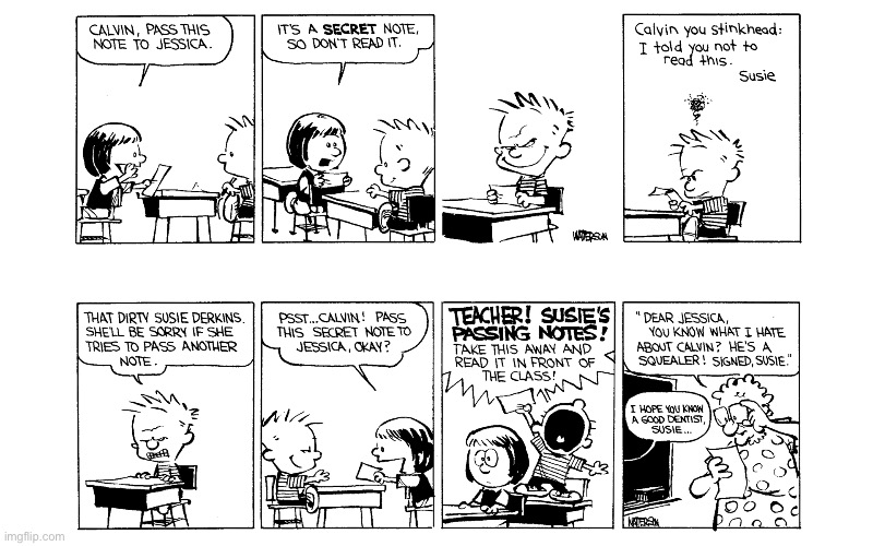 image tagged in calvin and hobbes,comics | made w/ Imgflip meme maker