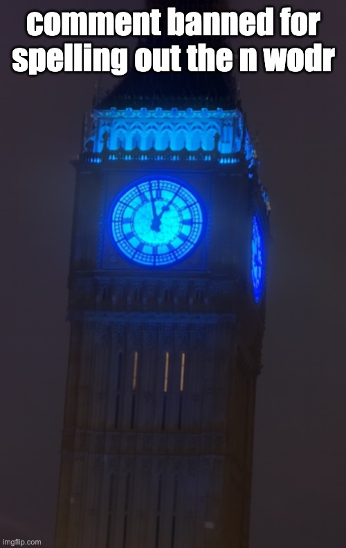 the queen is rebooting | comment banned for spelling out the n wodr | image tagged in the queen is rebooting | made w/ Imgflip meme maker