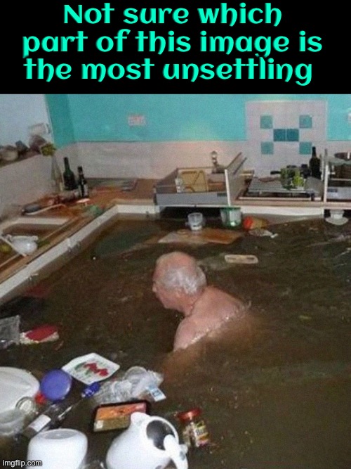 Most Unsettling? | Not sure which part of this image is the most unsettling | image tagged in cursed images,old man,dirty,what a terrible day to have eyes,excuse me wtf,why can't you just be normal | made w/ Imgflip meme maker