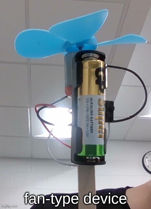 fan-type device | made w/ Imgflip meme maker