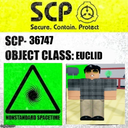 SCP-36747 Blank Meme Template