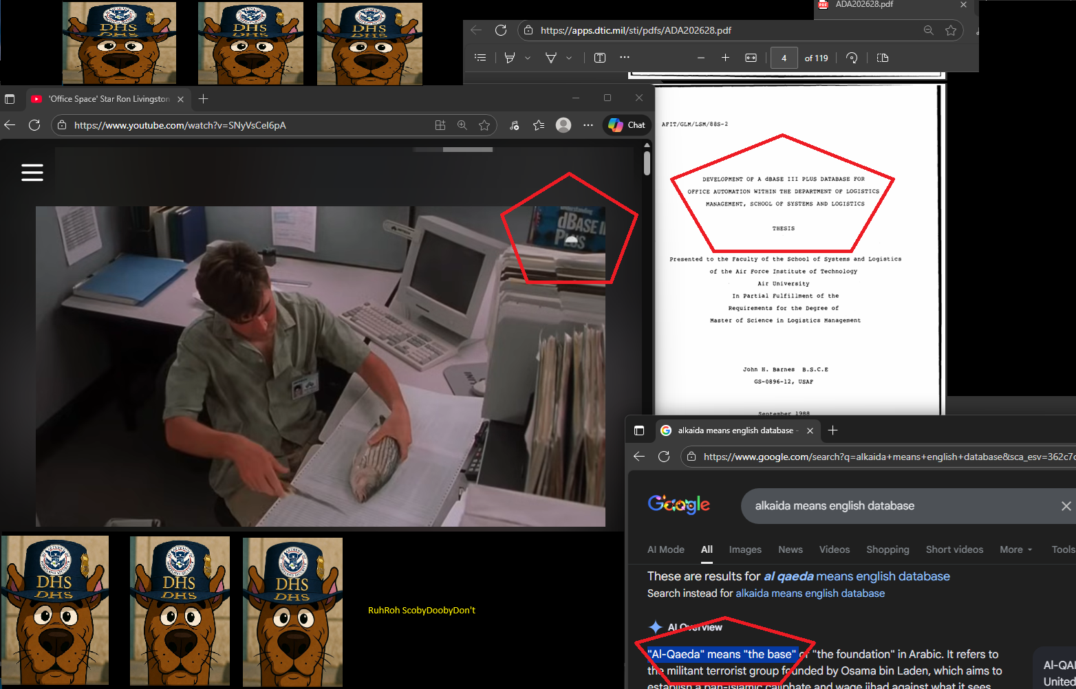 ICE DHS POLICE Blank Meme Template