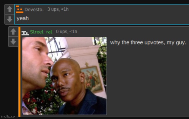 maybe it isn't today who has alts. maybe its devesto. | made w/ Imgflip meme maker