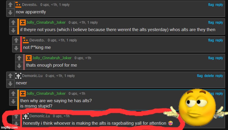 it's ragebait guys | made w/ Imgflip meme maker