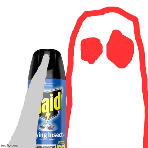 blobie spraying raid | image tagged in blobie spraying raid | made w/ Imgflip meme maker