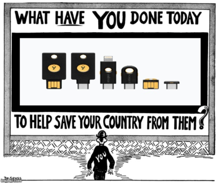 What Have You Done YubiKey Blank Meme Template