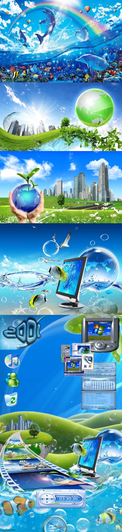 GET FRUTIGERED AEROED BLASTED | image tagged in life when,frutiger aero,frutiger aero the city and the eco-system | made w/ Imgflip meme maker