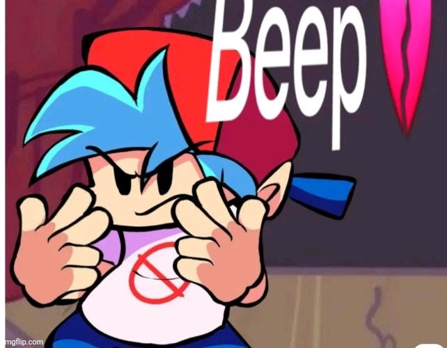 Friday Night Funkin Mobile Game | image tagged in beep | made w/ Imgflip meme maker