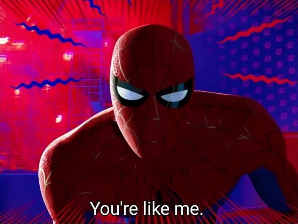 High Quality Spider man you’re like me Blank Meme Template