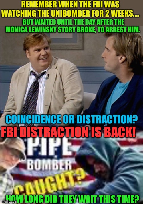 The news you see, is the news they want seen. | FBI DISTRACTION IS BACK! HOW LONG DID THEY WAIT THIS TIME? | image tagged in gifs,fake news,distraction,conspiracy,fbi,fbi investigation | made w/ Imgflip meme maker