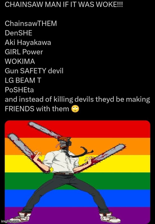 i love how aki is just aki | made w/ Imgflip meme maker