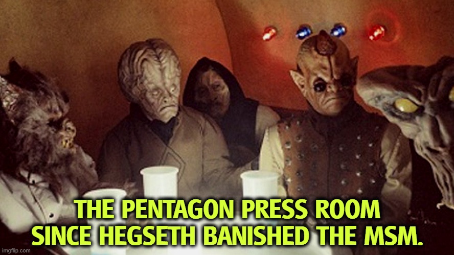 THE PENTAGON PRESS ROOM SINCE HEGSETH BANISHED THE MSM. | image tagged in trump,pete hegseth,war,defense,pentagon | made w/ Imgflip meme maker