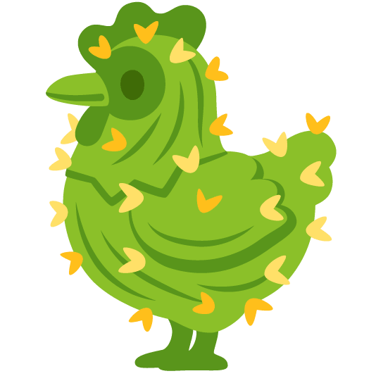 Cactus Chicken Meme Template