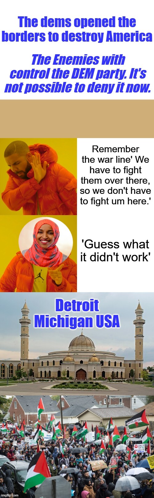 The Wolf is at the door DEMs say Come on in I trust you. Dems build with straw, bricks are better. | made w/ Imgflip meme maker