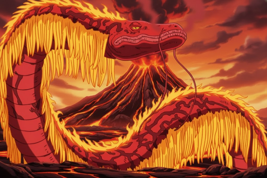 Surturmungandr the serpent of Hellfire Blank Meme Template