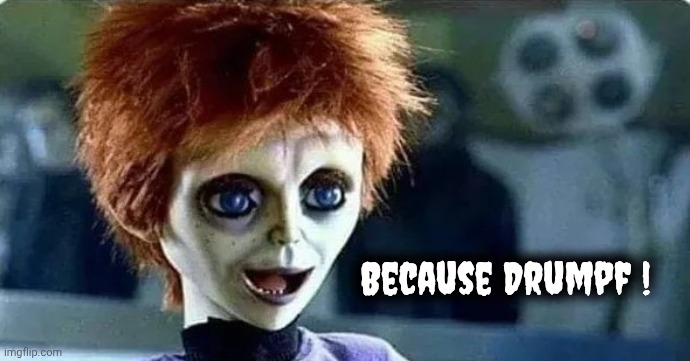 Because Drumpf ! | made w/ Imgflip meme maker