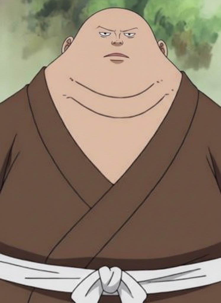 Bald Monk Blank Meme Template