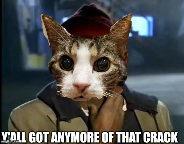 Y'all Got Any More Of That | Y'ALL GOT ANYMORE OF THAT CRACK | image tagged in memes,y'all got any more of that | made w/ Imgflip meme maker