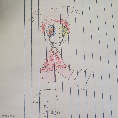 Here, have this redesign of Badai I drew because why not. | made w/ Imgflip meme maker