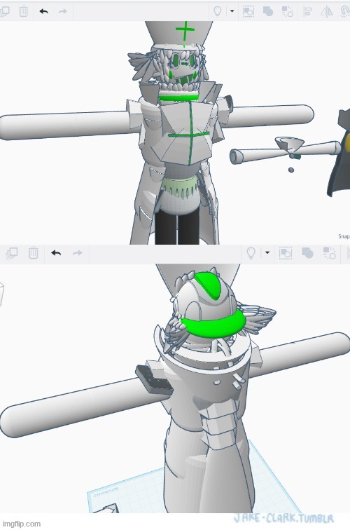 pls give some good input that could help or design changes that could spice it up no freaky ahh comments | image tagged in tinkercad,bru,vro | made w/ Imgflip meme maker