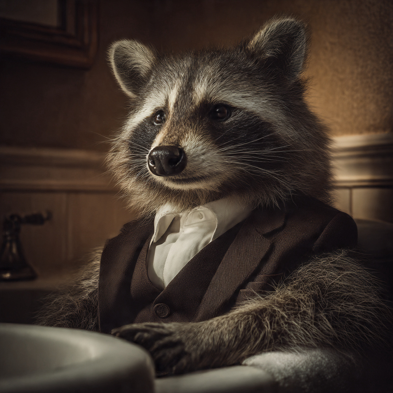 World’s most interesting raccoon Blank Meme Template