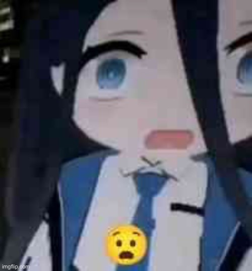 Alice looking scared af | image tagged in alice looking scared af | made w/ Imgflip meme maker