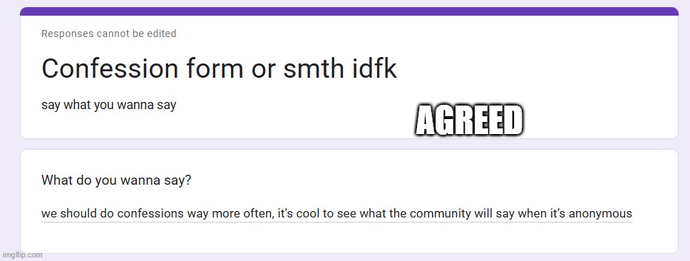 AGREED | made w/ Imgflip meme maker