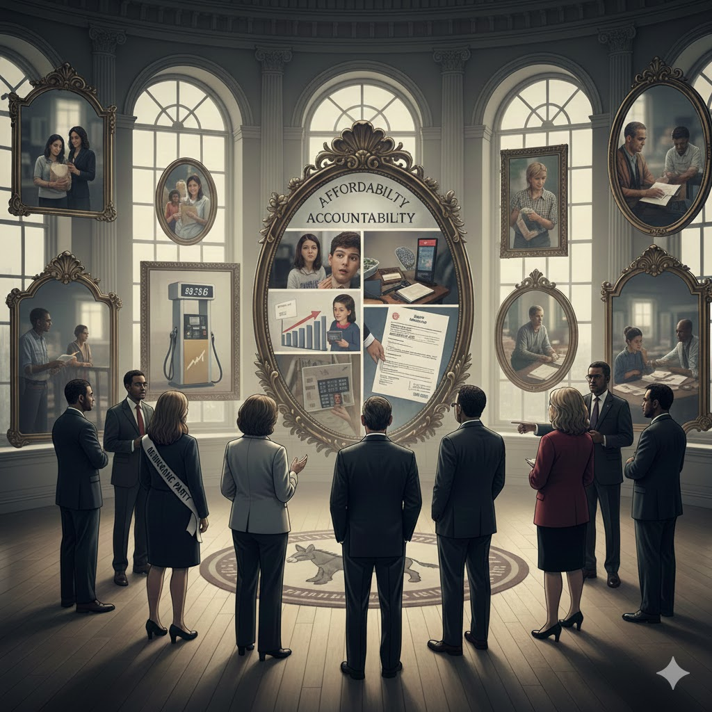 Democrats Affordability Accountability Blank Meme Template