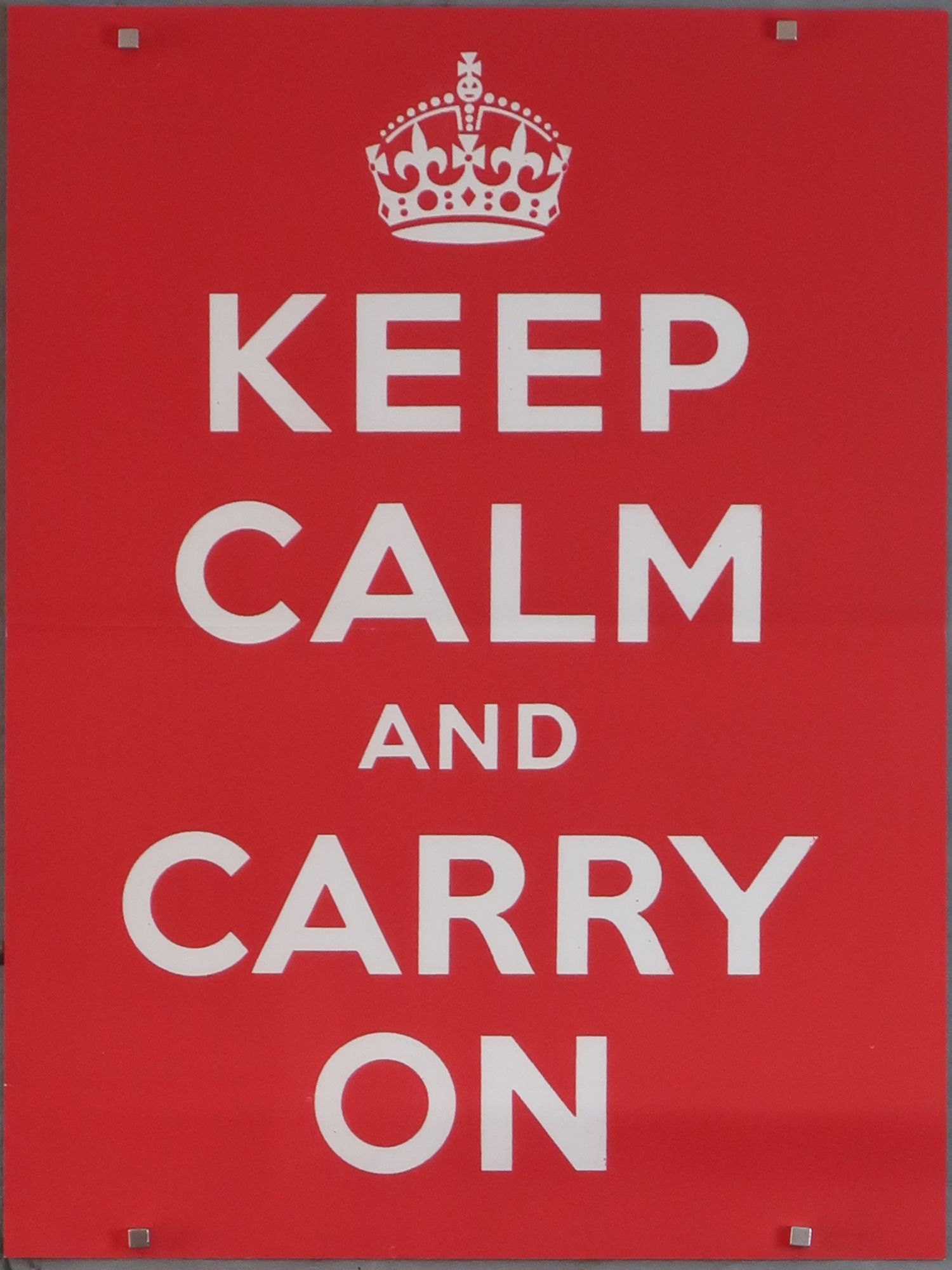 Keep Calm and Carry On Blank Meme Template