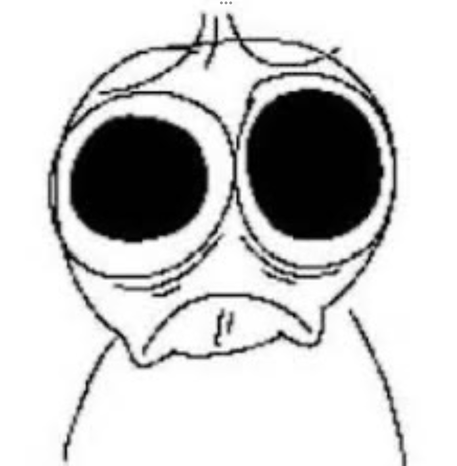 Sad Blank Meme Template