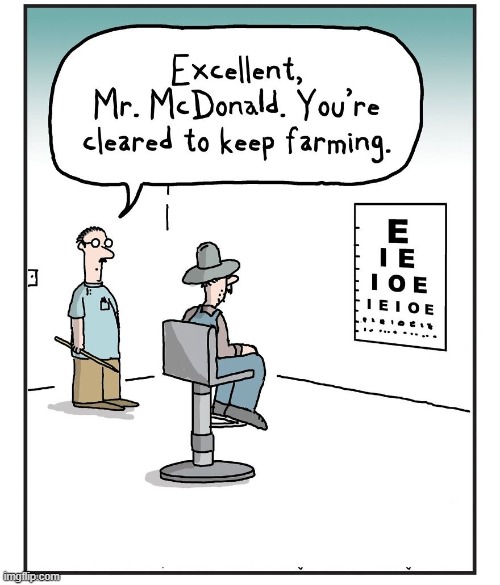 Old MacDonald | image tagged in comics | made w/ Imgflip meme maker