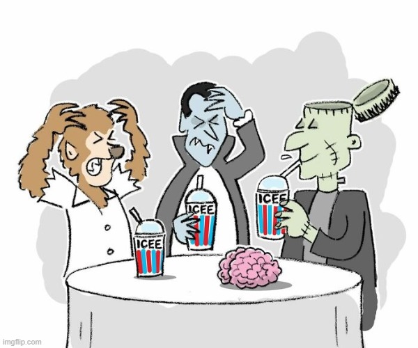 Brain Freeze | image tagged in comics | made w/ Imgflip meme maker