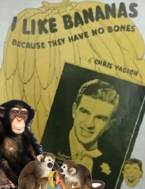 “Old music is more meaningful.” Old music: | image tagged in bananas,meme,monke,music | made w/ Imgflip meme maker